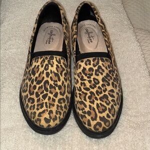 Clarks Leopard Print Flats